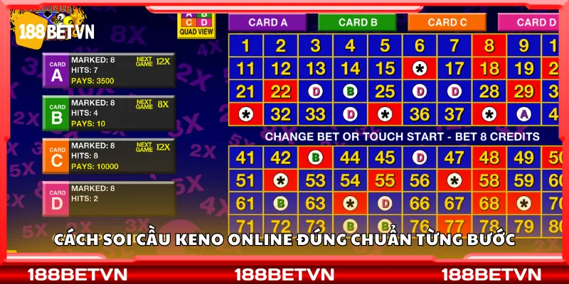 Cách soi cầu Keno online đúng chuẩn từng bước