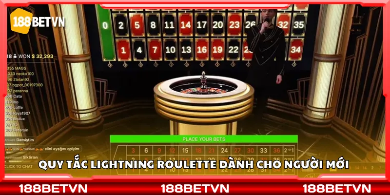 Quy tắc Lightning Roulette dành cho người mới