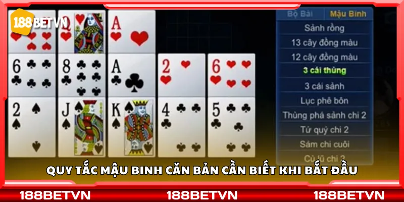 Quy tắc mậu binh căn bản cần biết khi bắt đầu