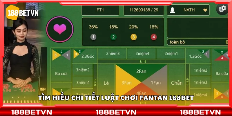 Tìm hiểu chi tiết luật chơi Fantan 188Bet